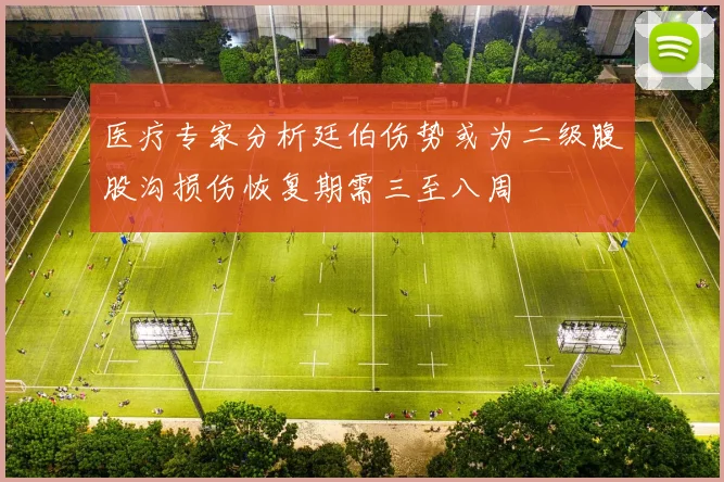 医疗专家分析廷伯伤势或为二级腹股沟损伤恢复期需三至八周