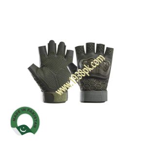 Combat Motorcycle Tactical Fingerless Gloves for Shooting and Climbing